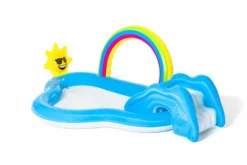 Aanbiedingen Zwembad Schoon Winkel 18 Bestway Rainbow N' Shine Play Center Kinderzwembad - 257 X 145 X 91 Cm