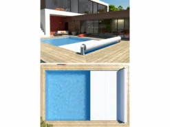 Open Aero Automatisch Oprolsysteem - Tot 4 Meter - Grijs -Aanbiedingen Zwembad Schoon Winkel 1638438009 trimmy pvc blanc ambiance 2