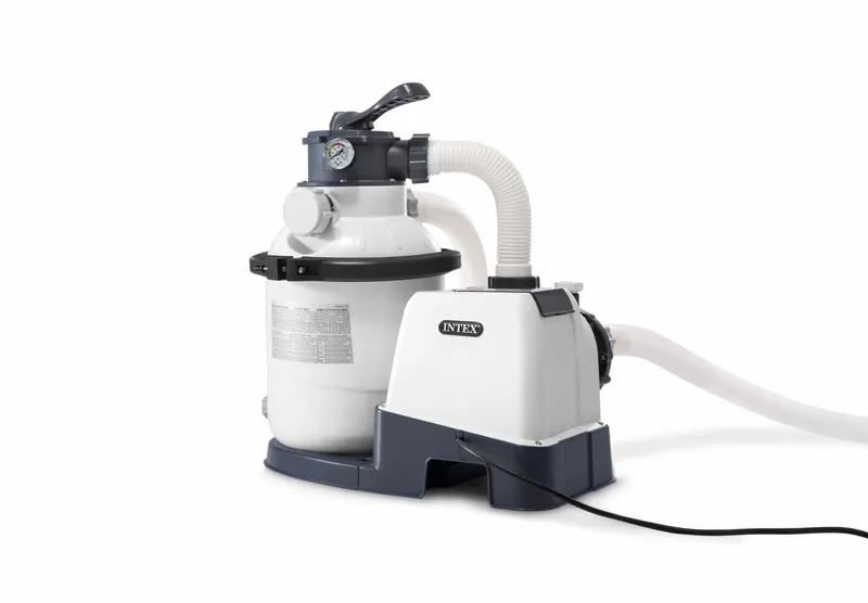 Intex Graphite Panel Pool - 478 X 124 Cm - Met Zandfilterpomp En Accessoires 10 Intex Graphite Panel Pool - 478 X 124 Cm - Met Zandfilterpomp En Accessoires - Afbeelding 10