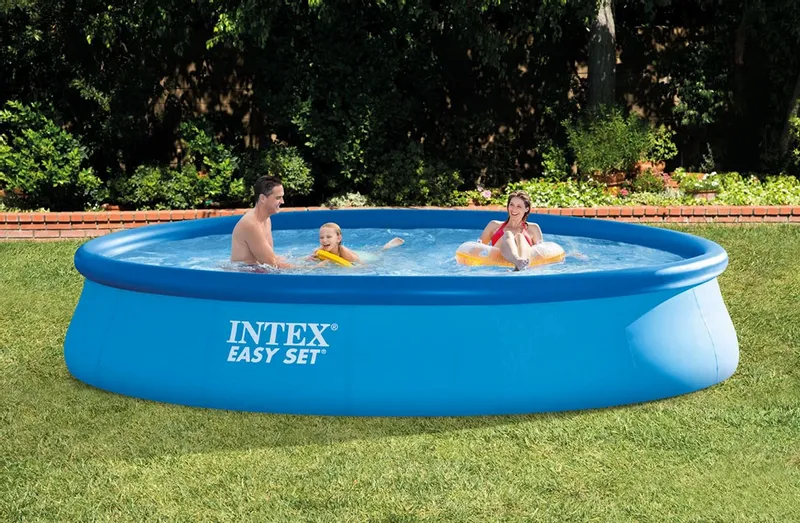 Intex Easy Set Pool - 457 X 84 Cm - Met Filterpomp 2 Intex Easy Set Pool - 457 X 84 Cm - Met Filterpomp - Afbeelding 2