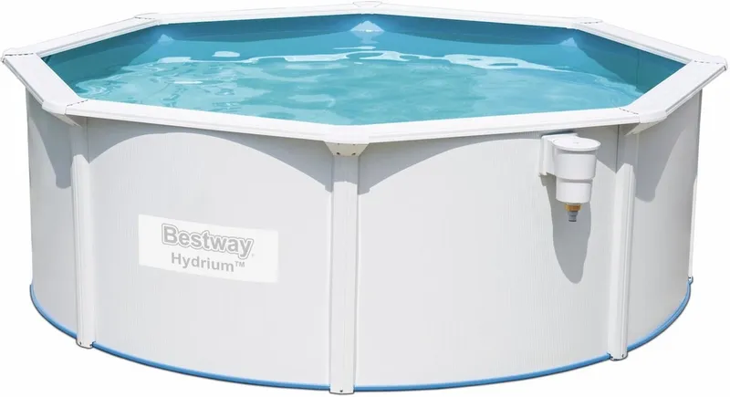 Bestway Hydrium Alderney Metalen Zwembad Ø360 X 120 Cm 2 Bestway Hydrium Alderney Metalen Zwembad Ø360 X 120 Cm - Afbeelding 2