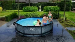 EXIT TOYS EXIT Wood Zwembad - 300 X 76 Cm - Met Filterpomp -Aanbiedingen Zwembad Schoon Winkel 681 1200 exit 30 12 10 10 int 6