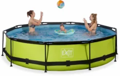 EXIT TOYS EXIT Lime Zwembad - 360 X 76 Cm - Met Filterpomp -Aanbiedingen Zwembad Schoon Winkel 765 1200 exit 30 12 12 40 int 3