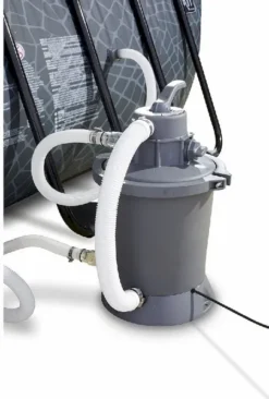 EXIT TOYS EXIT Stone Zwembad - 400 X 200 X 100 Cm - Met Zandfilterpomp En Trap -Aanbiedingen Zwembad Schoon Winkel 900 607 exit 30 17 42 00 int 5 1