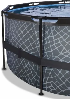 EXIT TOYS EXIT Stone Zwembad - 427 X 122 Cm - Met Zandfilterpomp En Trap -Aanbiedingen Zwembad Schoon Winkel 900 638 exit 30 27 14 00 int 3