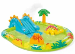 Aanbiedingen Zwembad Schoon Winkel 12 Intex Little Dino Zwembad Speelcentrum - 191 X 152 X 58 Cm