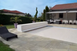 Banc Classic Automatisch Oprolsysteem - Tot 3 Meter - Houtkleur -Aanbiedingen Zwembad Schoon Winkel banc classic ambiance 1 3