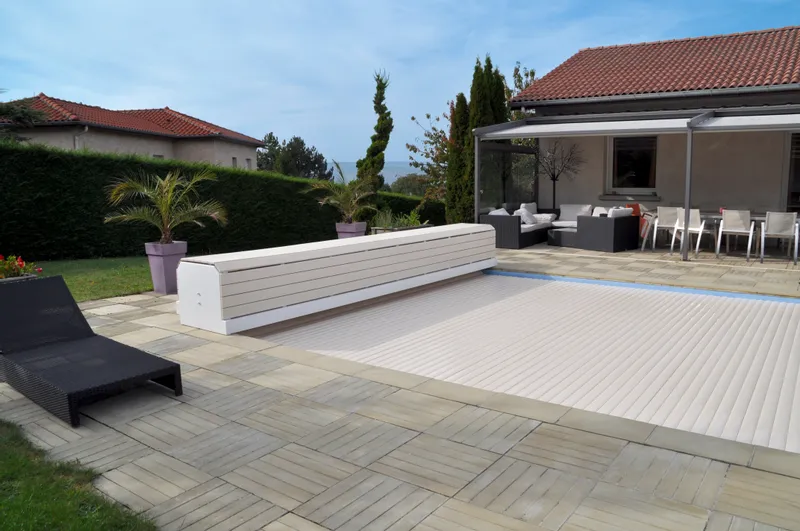 Banc Classic Automatisch Oprolsysteem - Tot 5,5 Meter - Wit 2 Banc Classic Automatisch Oprolsysteem - Tot 5,5 Meter - Wit - Afbeelding 2