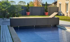 Banc Design Automatisch Oprolsysteem - Tot 3,5 Meter - Donkergrijs -Aanbiedingen Zwembad Schoon Winkel banc design