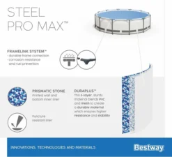Bestway Steel Pro MAX Zwembad - 305 X 76 Cm 9 Bestway Steel Pro MAX Zwembad - 305 X 76 Cm -Aanbiedingen Zwembad Schoon Winkel bestway steel pro max zwembad 305 x 76 cm 1