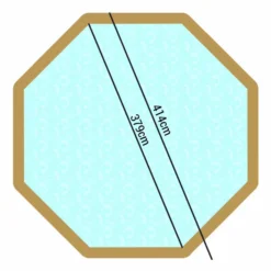Tropic Octo 414 Houten Zwembad (hoogte 1,20) -Aanbiedingen Zwembad Schoon Winkel houtenzwembad2