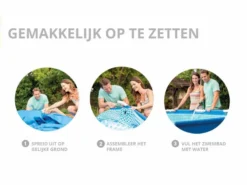 Intex Metal Frame Pool - 366 X 76 Cm -Aanbiedingen Zwembad Schoon Winkel intex opzetinstructie 1