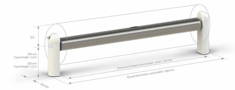 Open Classic Automatisch Oprolsysteem - Tot 4 Meter - Wit 2 Open Classic Automatisch Oprolsysteem - Tot 4 Meter - Wit - Afbeelding 2