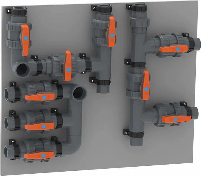 PVC Installatiepaneel Tbv Desinfectiepanelen 2 PVC Installatiepaneel Tbv Desinfectiepanelen - Afbeelding 2