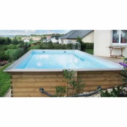 Gardipool Quartoo 8.20 X 3.90 X 1.46 M Houten Zwembad -Aanbiedingen Zwembad Schoon Winkel quartoo1 2