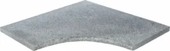 Scandi Roc Kiruna Randtegel - Mountain Grey -Aanbiedingen Zwembad Schoon Winkel scandi roc kiruna randtegel mountain grey hoek radius 30