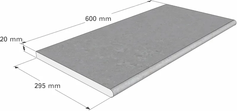 Scandi Roc Maranello Randtegel - Nordic Dark Grey 2 Scandi Roc Maranello Randtegel - Nordic Dark Grey - Afbeelding 2