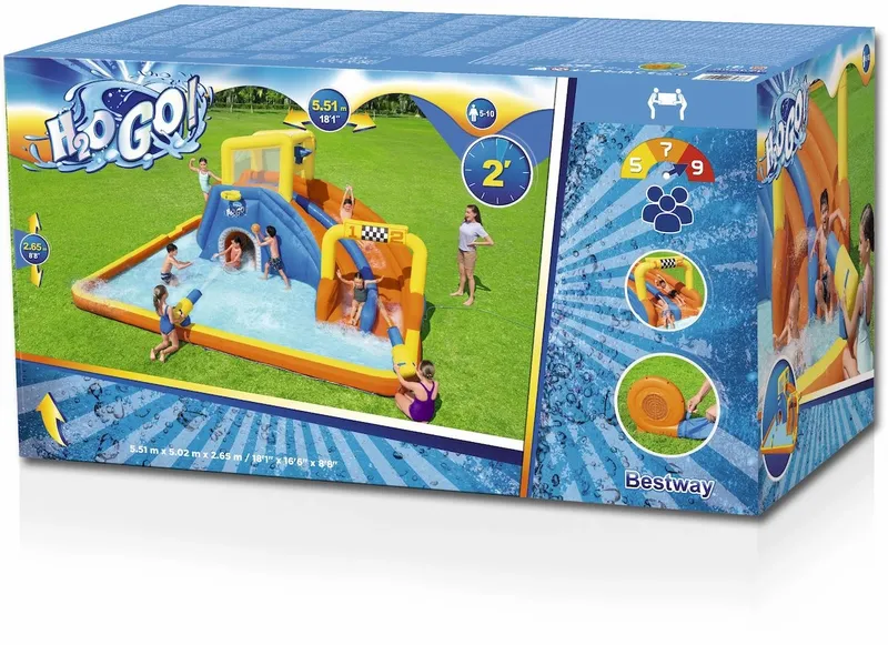Bestway H2OGO! Super Speedway Mega Waterpark 15 Bestway H2OGO! Super Speedway Mega Waterpark - Afbeelding 15