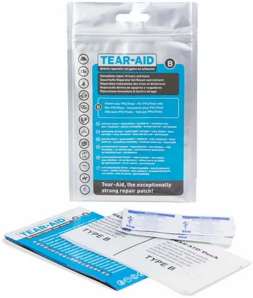 Tear-Aid Reparatieset Type B Voor PVC En Vinyl 1 Tear-Aid Reparatieset Type B Voor PVC En Vinyl