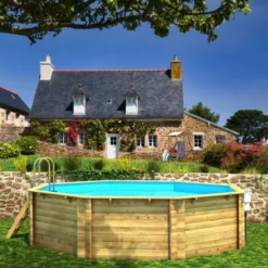 Tropic Octo 505 Houten Zwembad (hoogte 1,20) -Aanbiedingen Zwembad Schoon Winkel tropic octo 505