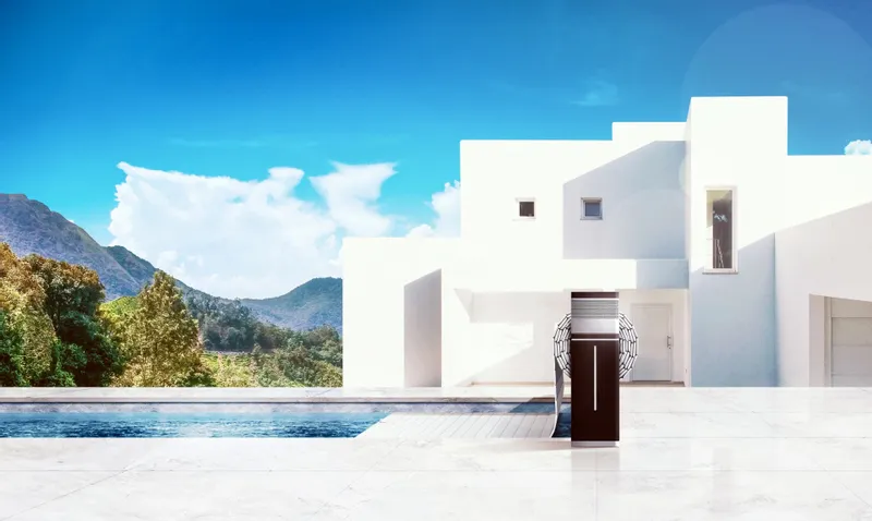 Tixit Automatisch Oprolsysteem - Tot 3,5 Meter - Wit 2 Tixit Automatisch Oprolsysteem - Tot 3,5 Meter - Wit - Afbeelding 2