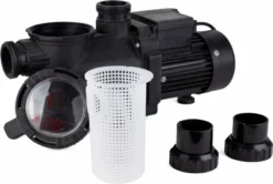 W'eau Opti Zwembadpomp 6m³ -Aanbiedingen Zwembad Schoon Winkel zwembadpomp zwart 4 1